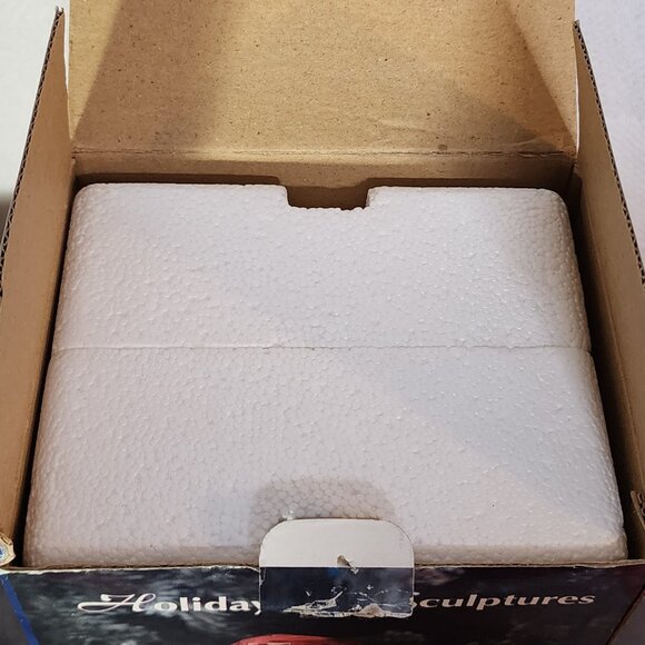 Heritage Mint Ltd Snowman Holiday Ice Sculpture 6.5" Acrylic 7W 120V Night Light - Picture 12 of 16